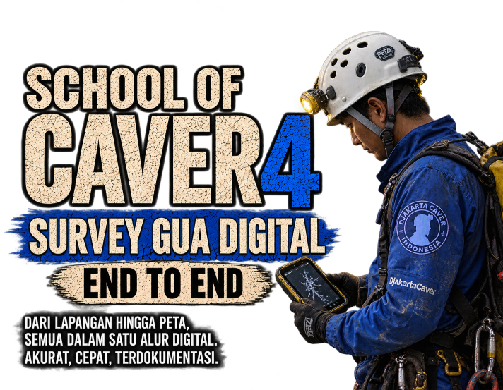 School of Caver 4 - Survey Gua Digital End to End