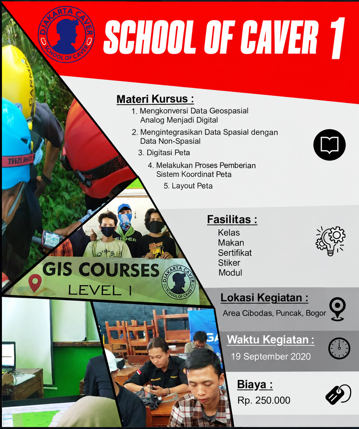 Poster School of Caver 1