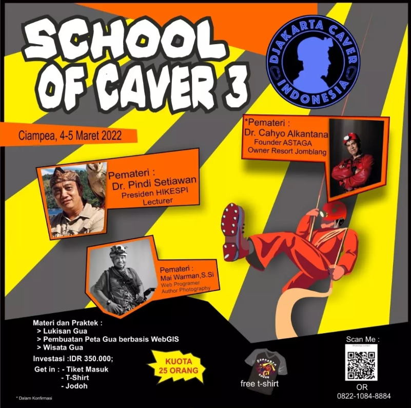 Poster School of Caver 3